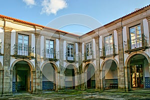 Cloister of Loios monastery in Santa Maria da Feira