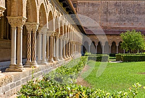 Cloister at the Monreale Abbey