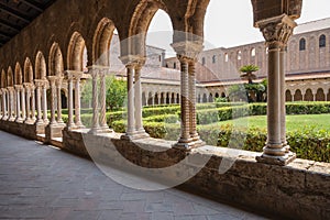 Cloister of Monreale cathedral, Sicily