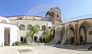 Cloister of san francesco in Aversa photo