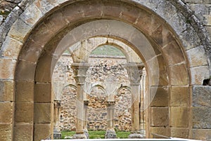 Cloister of San Juan de Duero Monastery in Soria