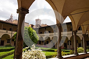 Cloister san Lorenzo in Florence