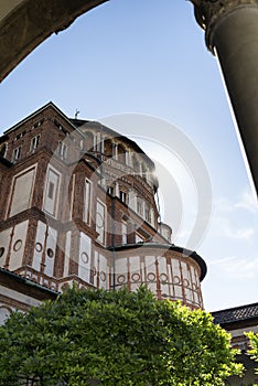 Cloister of Santa Maria delle Grazie in Milan