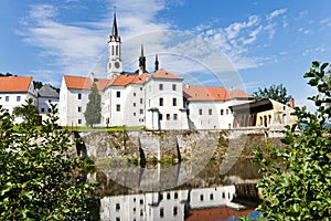 Cloister Vyssi Brod, South Bohemia, Czech republic, Europe