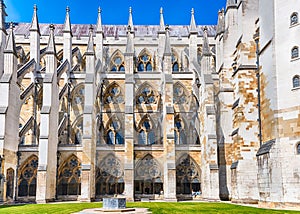 The Cloister of Westminster Abbey, London, England, UK