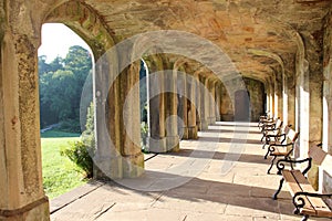 Cloisters in the sun