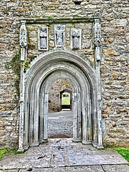 Clonmacnoise Monastery, County Offaly, Ireland