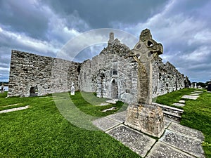 Clonmacnoise Monastery, County Offaly, Ireland