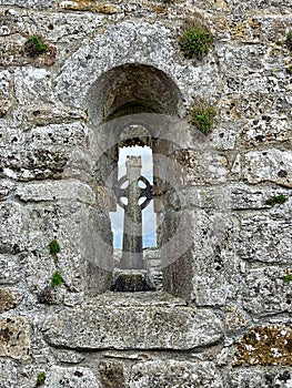 Clonmacnoise Monastery, County Offaly, Ireland