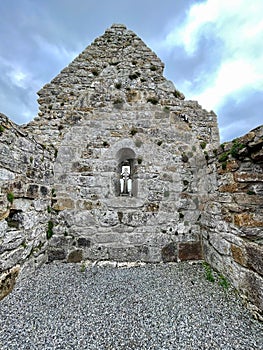 Clonmacnoise Monastery, County Offaly, Ireland