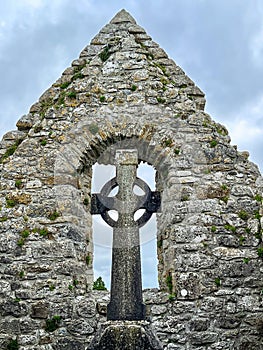 Clonmacnoise Monastery, County Offaly, Ireland