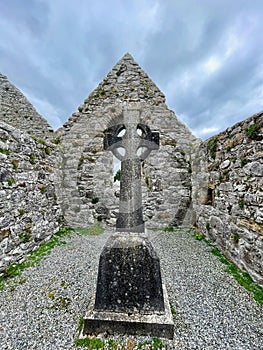 Clonmacnoise Monastery, County Offaly, Ireland