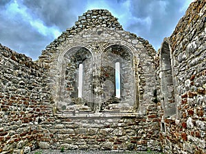 Clonmacnoise Monastery, County Offaly, Ireland