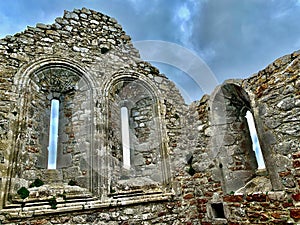 Clonmacnoise Monastery, County Offaly, Ireland