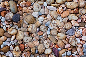 Close colorful stone background