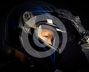 Image of motorcyclist