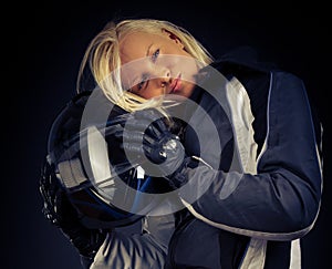 Image of motorcyclist