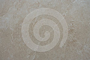 Close shot of light beige artificial stone