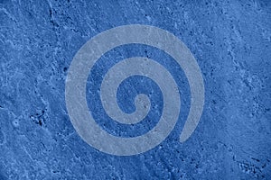 Close up of abstract blue granite stone texture