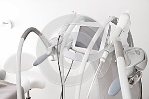 Close-up of advanced equipment for body shaping and treatments