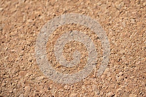 Close up of agglomerated cork texture photo