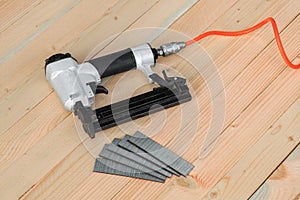 Air nailer tool photo