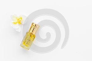 Close up of Arabian perfume - essential oil in bottle