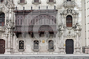 Close up of Archbishop's Palace