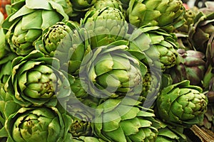 Close up of artichoke