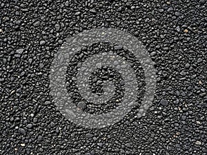 Close-up of asphalt road surface