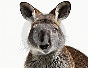 A close-up of an Australian wallaby