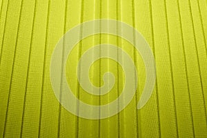 Close Up Background of Green Pleated Textile Texture