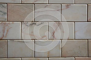 close-up background of marble tiles