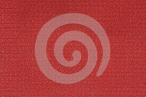 Close Up Background Pattern of red Textile Texture, Abstract color textile net pattern texture.