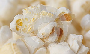 A close up of a bag of popcorn