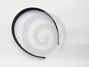 Close up of bando or hair band, on a white background. photo