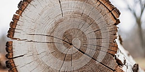 A close up of the bark of a tree that has been cut down.