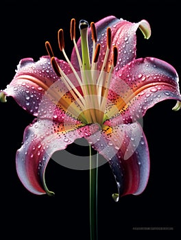 beautiful Lilly flower generative AI