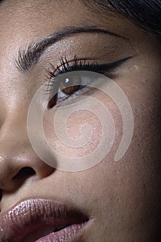 Close up beauty