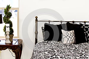 Close up on a Bedroom