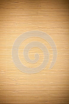 Close up beige brown bamboo mat striped background texture pattern