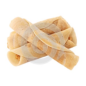 Close up a bengali sweet Patishapta pitha