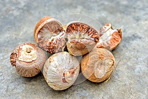 Betel Nut or Areca Nut background