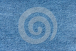 Close up of blue denim texture background