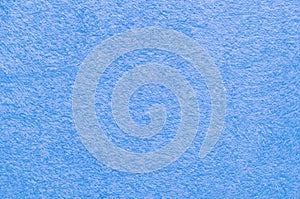 Close up blue fabric texture