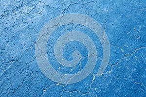 Close-up of blue textured concrete