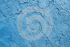 Close-up of blue textured concrete