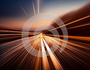 Close-Up of a Blurred Image or Background