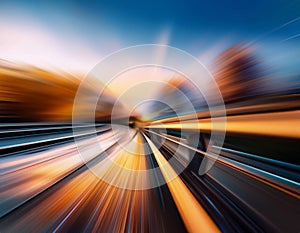 Close-Up of a Blurred Image or Background