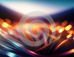 Close-Up of a Blurred Image or Background